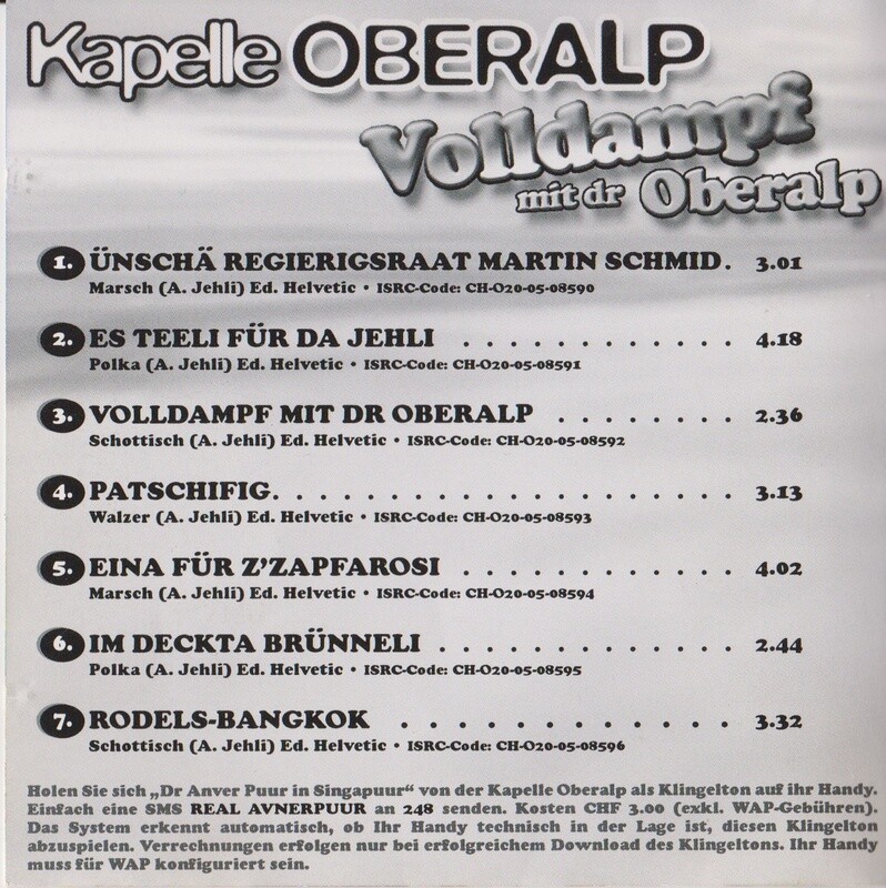 Volldampf mit dr Oberalp