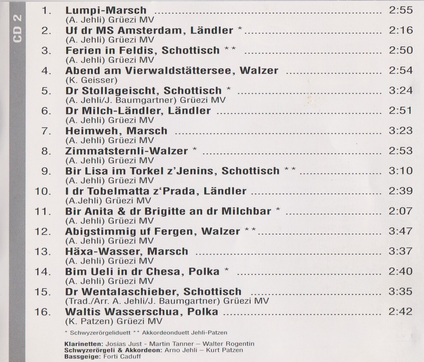 Alpa Länderisch 2 CD