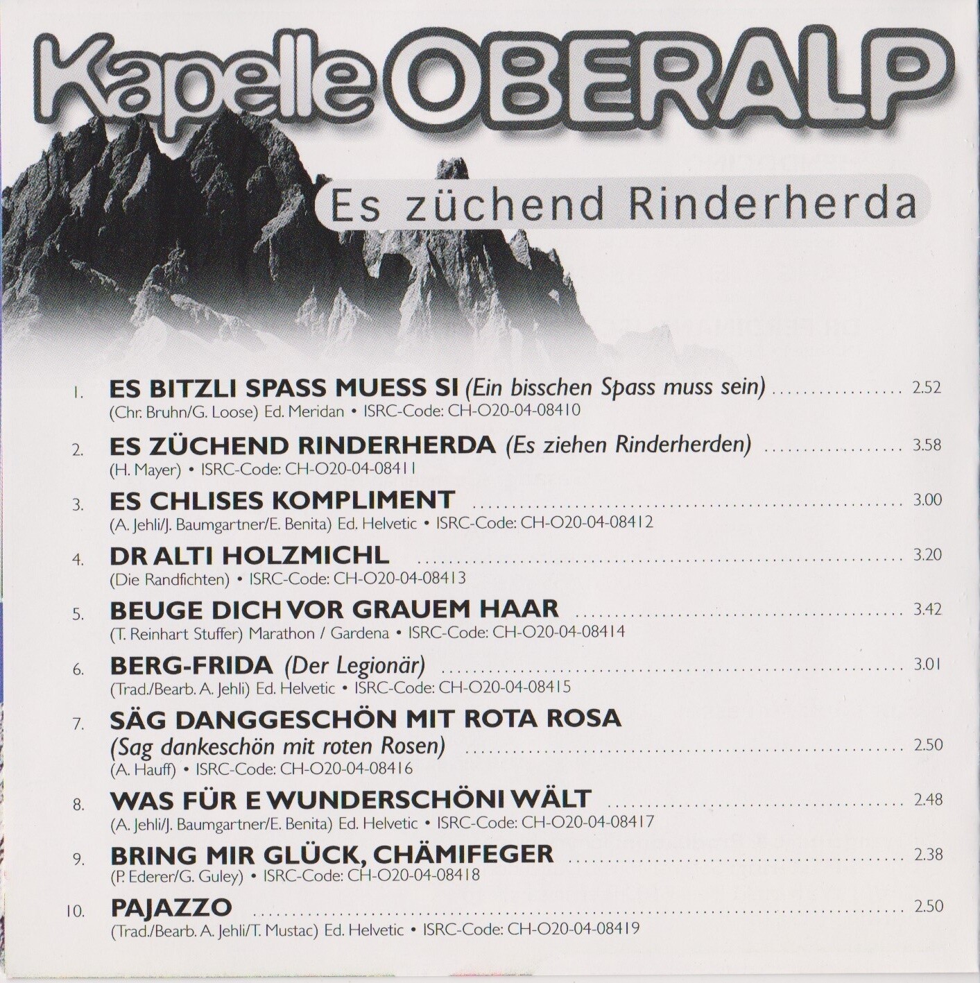 Es züchend  Rinderherda