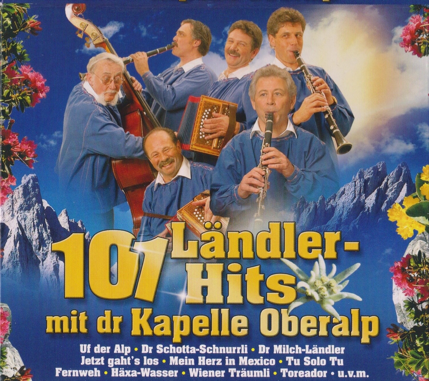 101 Ländler-Hits mit dr Kapelle Oberalp 5 CD`S
