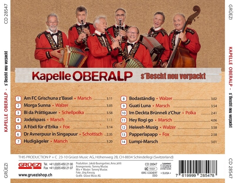 S`Bescht neu  verpackt