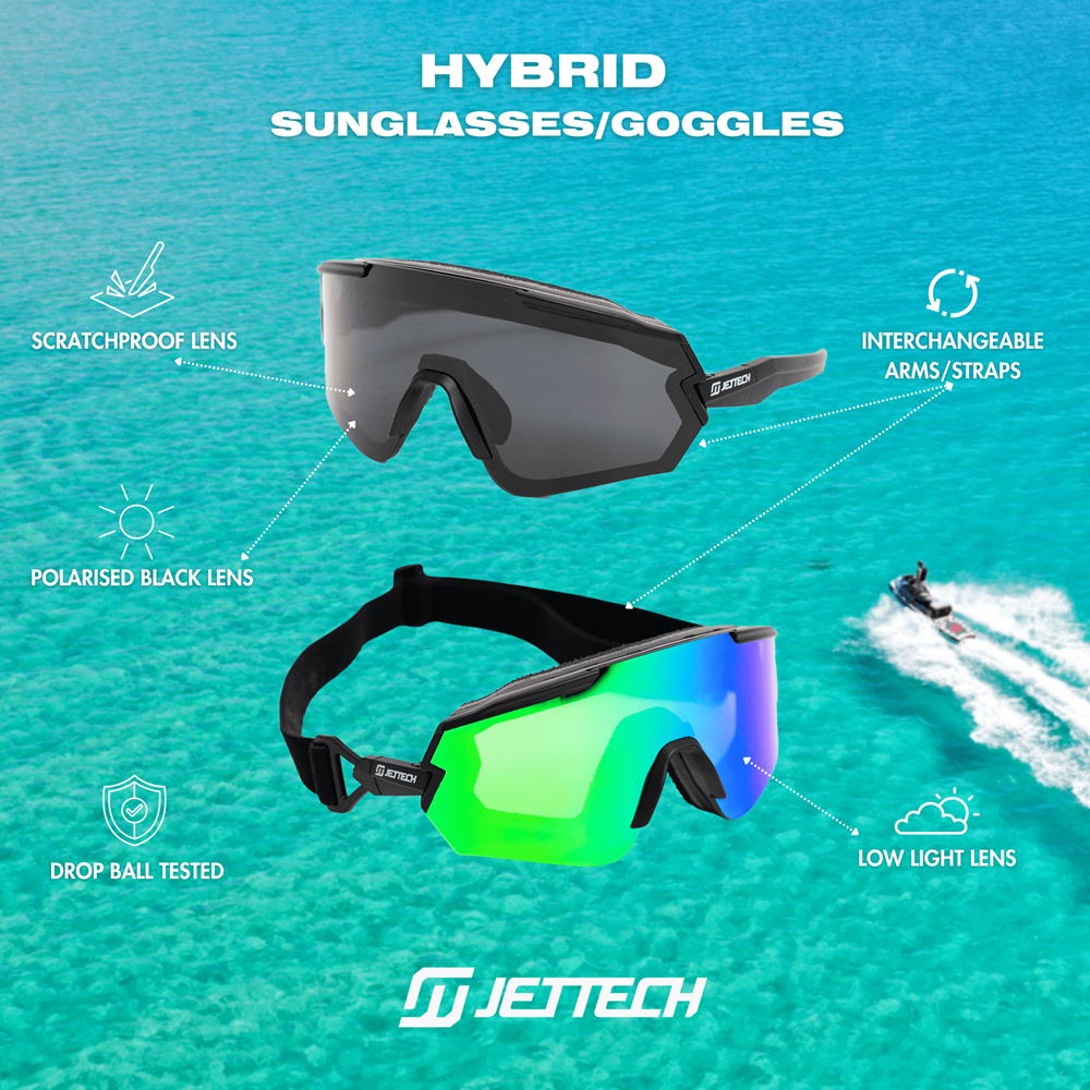 Jet Tech Hybrid Sunglasses & Goggles