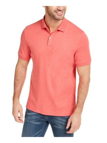 CLUBROOM Mens Pink Classic Fit Polo