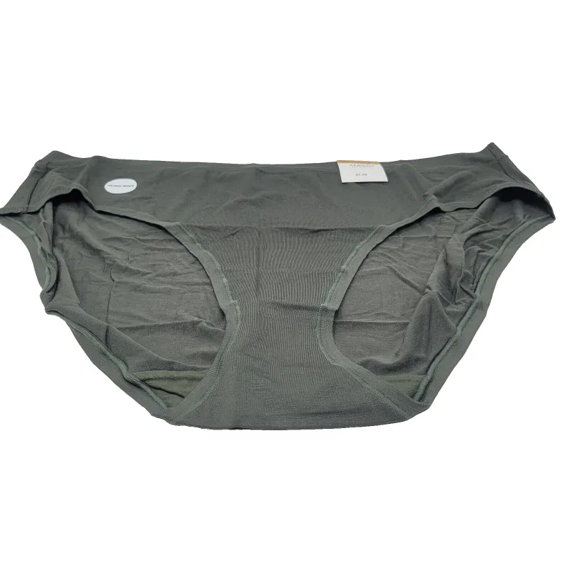 Alfani Intimates Womens Plus Size 3X Soft Rayon Panty Underwear Olive Dusk