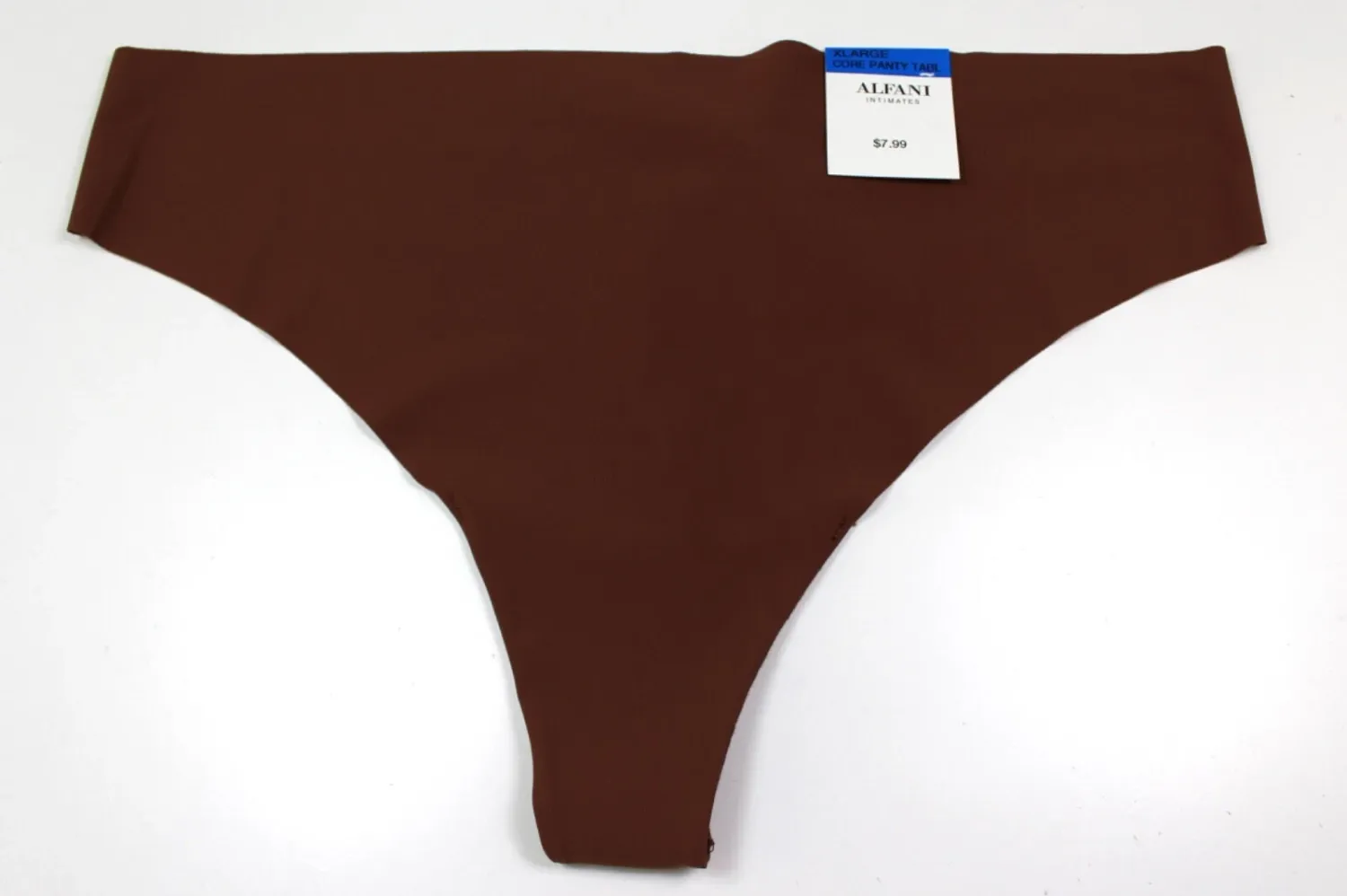 Alfani Women&#39;s Laser-Cut Thong Underwear XL Down to Earth
