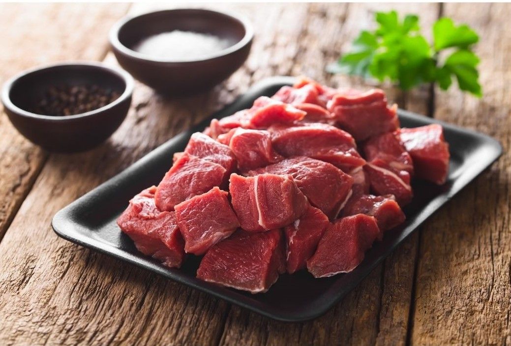 Beef Cubes Boneless (PER KG)