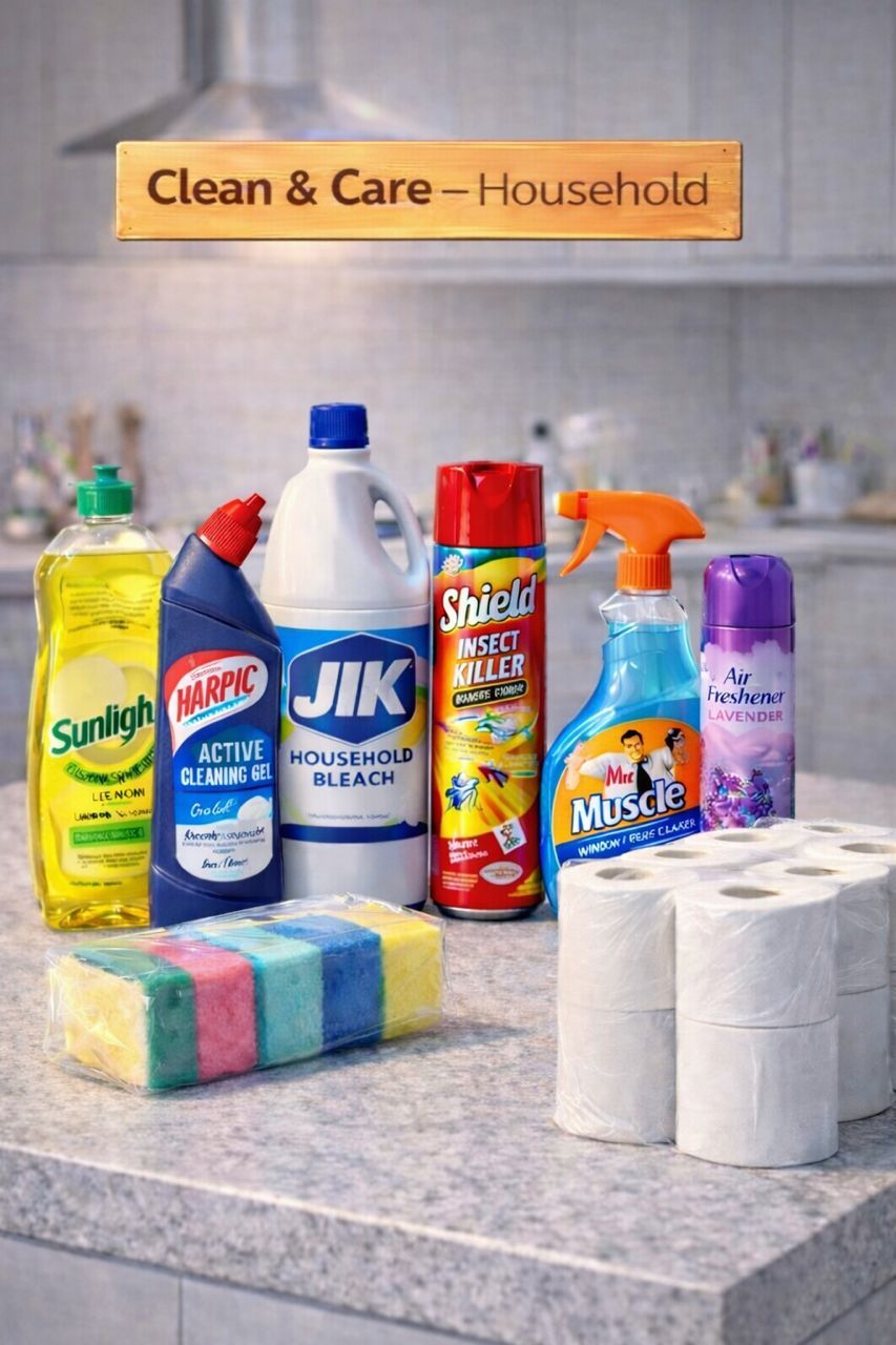 Clean &amp; Care – Household