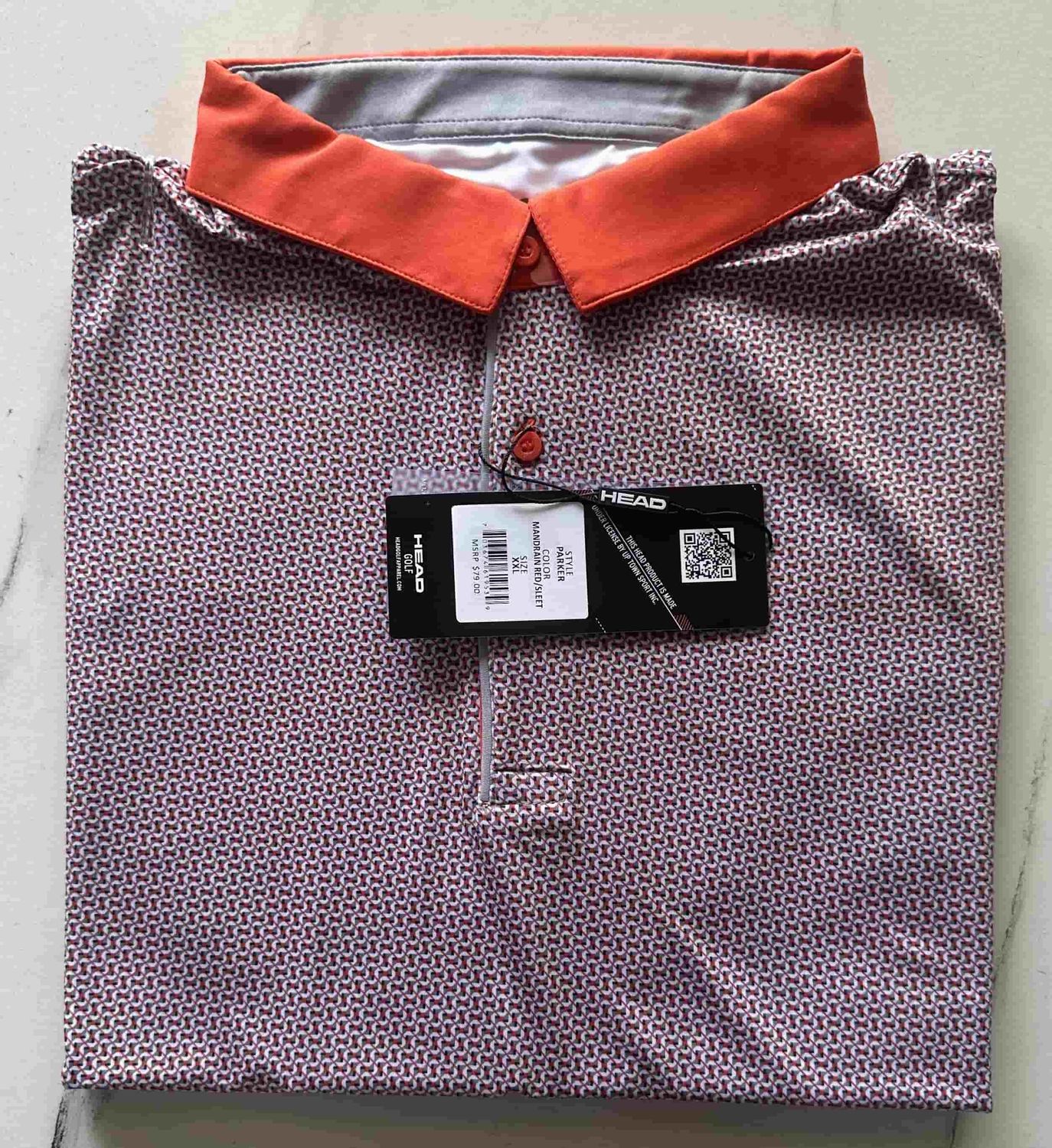 Head Men's Parker Short Sleeve Golf Polo Shirt