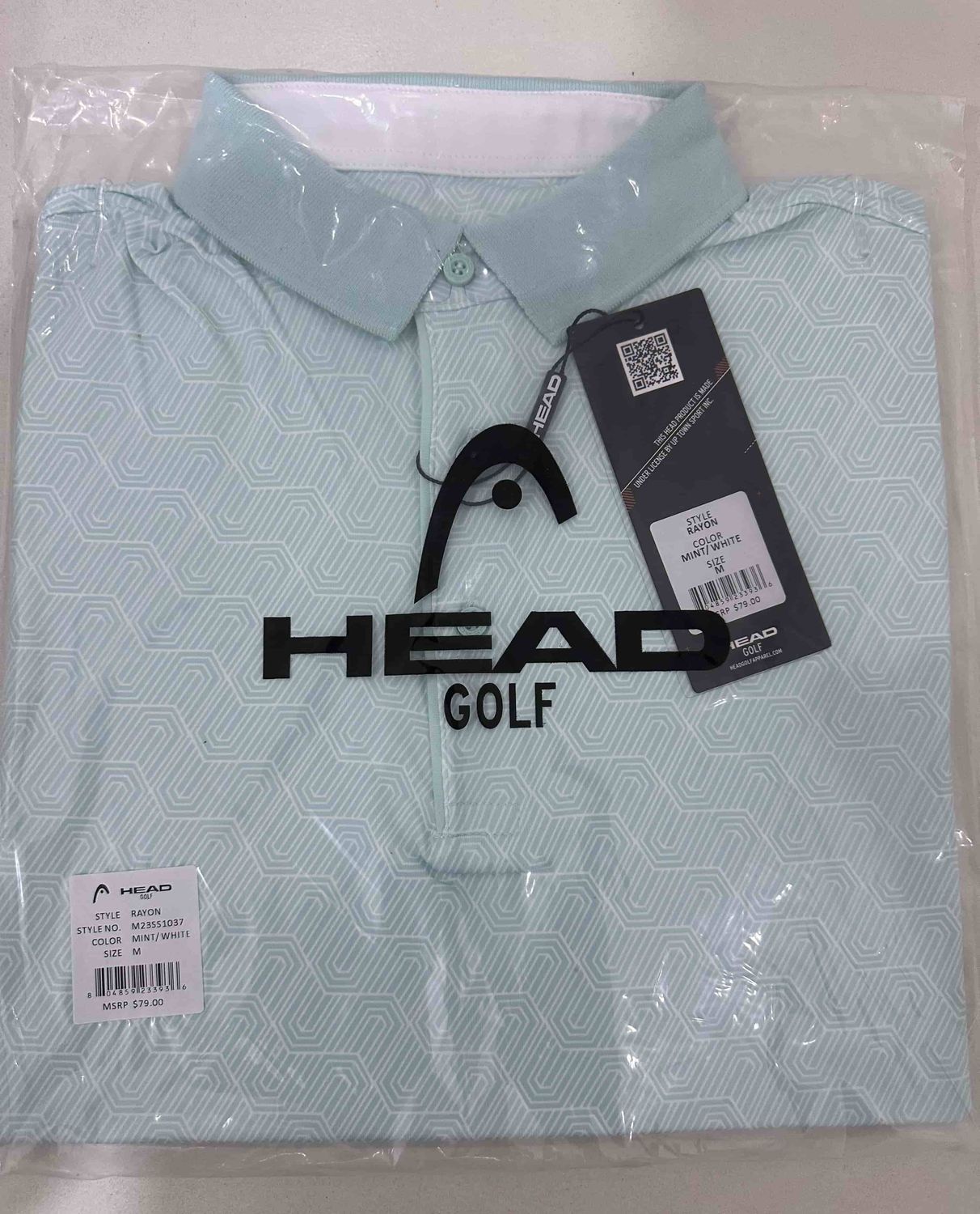 Head Men's Rayon Short Sleeve Golf Polo Shirt