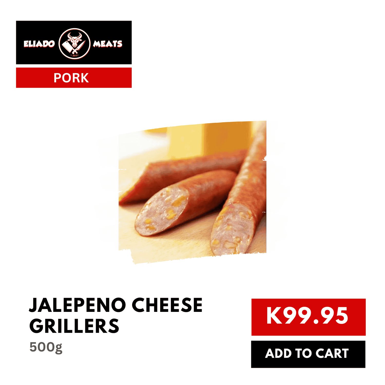 Jalapeno Cheese Grillers (500G)