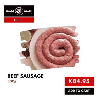 Beef Sausages Traditional (500G)