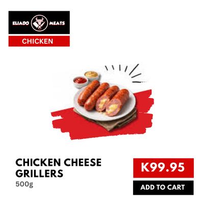 Chicken Cheese Grillers (500g)