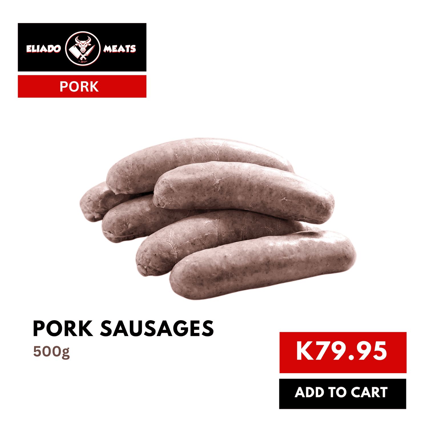 Pork Sausages (500G)