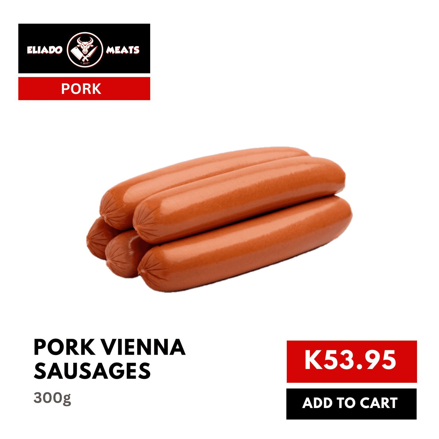 Pork Vienna Sausages (300g)