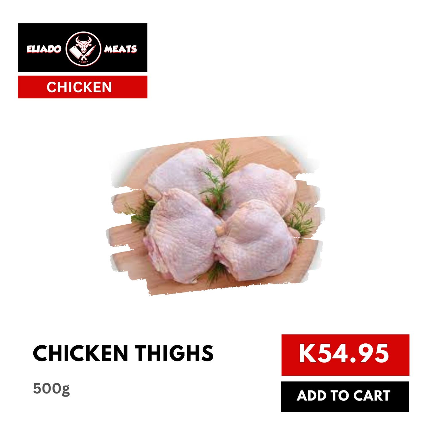 Chicken Thighs (500g)