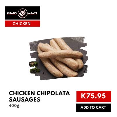 Chicken Chipolata Sausages  (400g)