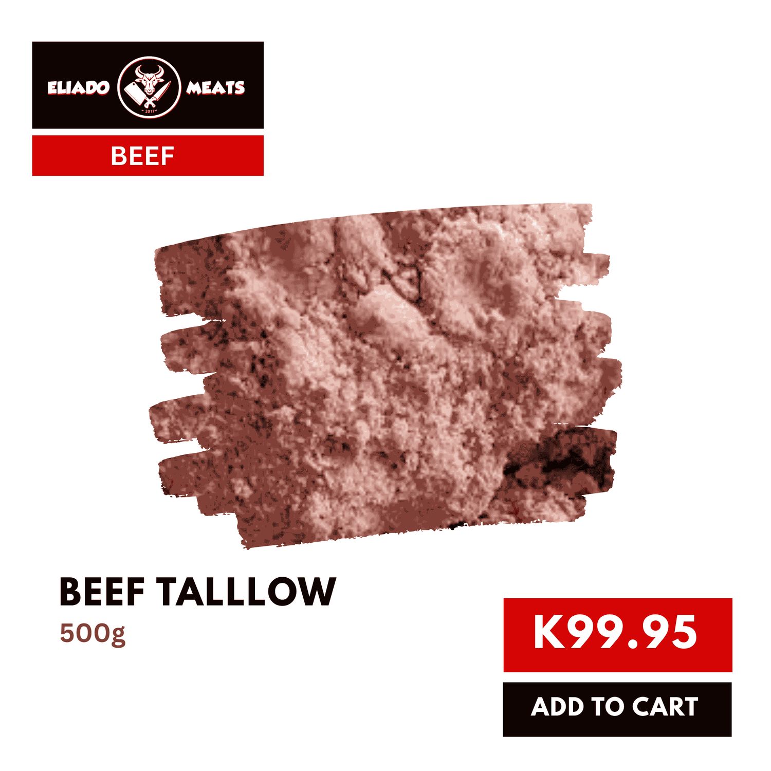 Beef Tallow (500G)