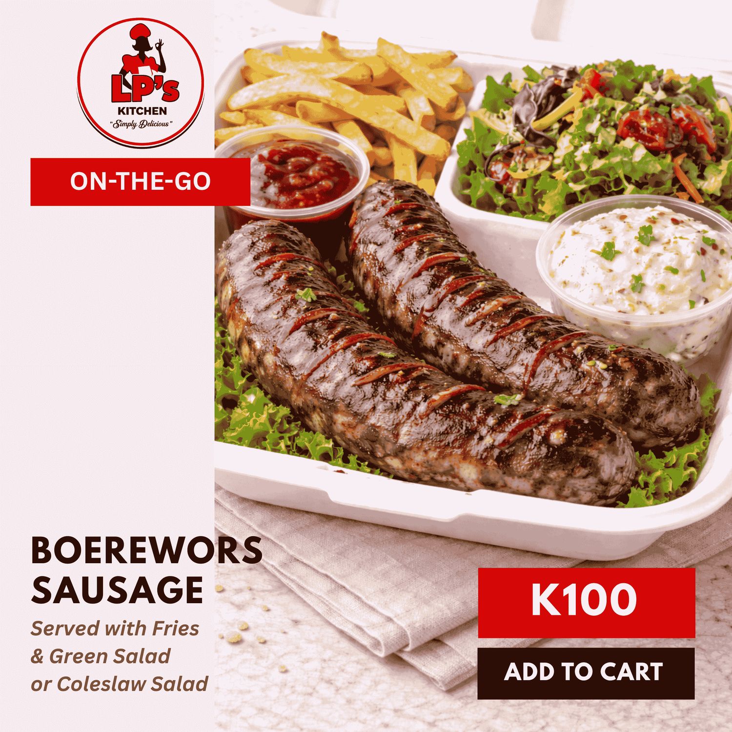 Boerewors Sausage
