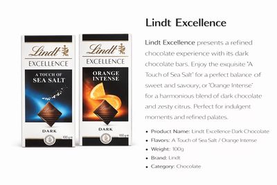 Lindt Excellence Dark Chocolate