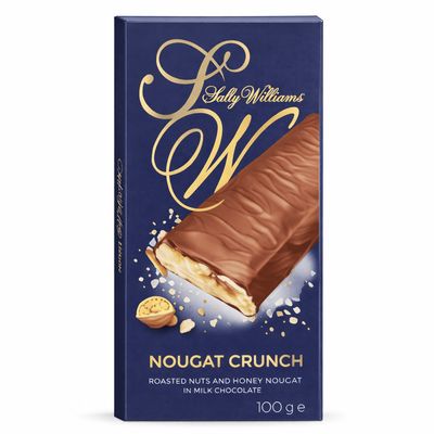 Sally Williams Nougat Crunch Milk Chocolate