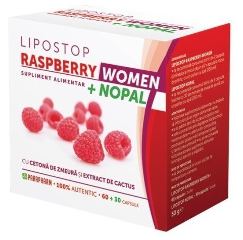 LIPOSTOP RASPBERRY WOMEN + NOPAL