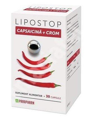 LIPOSTOP CAPSAICINA + CROMO