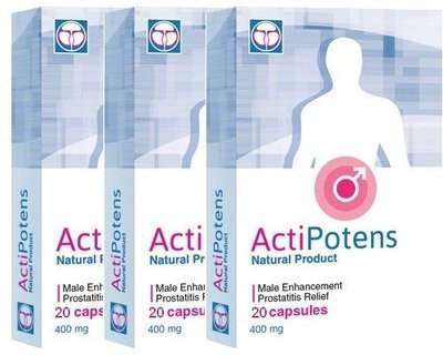 ActiPotens© 3 Conf. Tot 60 Cps - Spedizione Gratis