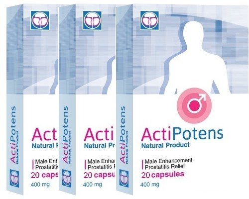 ActiPotens© 3 Conf. Tot 60 Cps - Spedizione Gratis