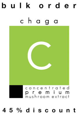 ORIVeDA Chaga extract  •  ± 3330 v-capsules @ 300mg (1 KG)