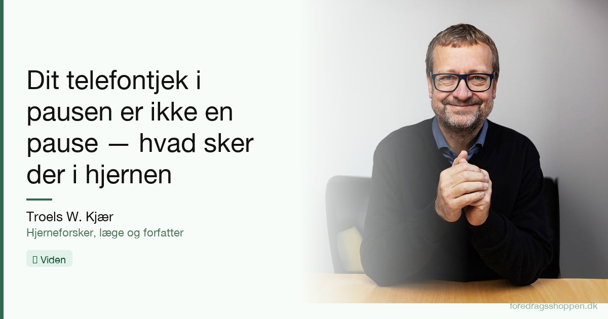 Dit telefontjek i pausen er ikke en pause — hvad sker der i hjernen