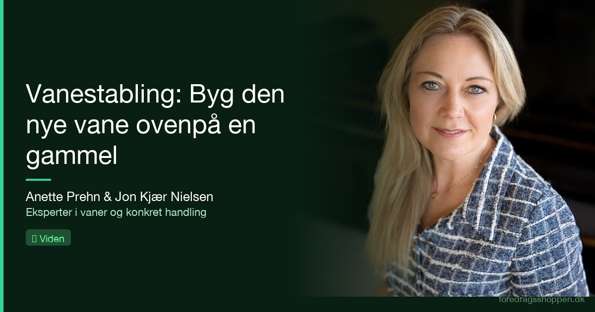 Vanestabling: Byg den nye vane ovenpå en gammel