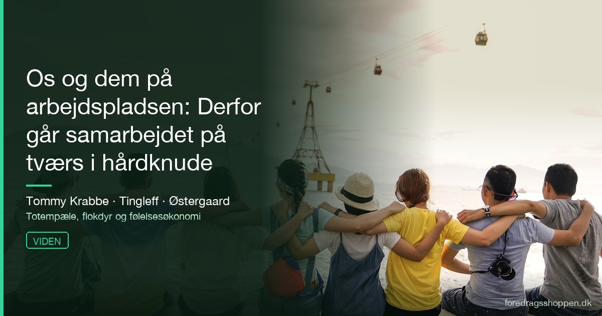 Os og dem på arbejdspladsen: Derfor går samarbejdet på tværs i hårdknude
