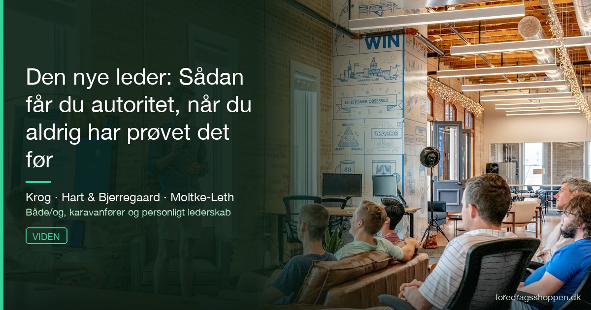 Den nye leder: Sådan får du autoritet, når du aldrig har prøvet det før