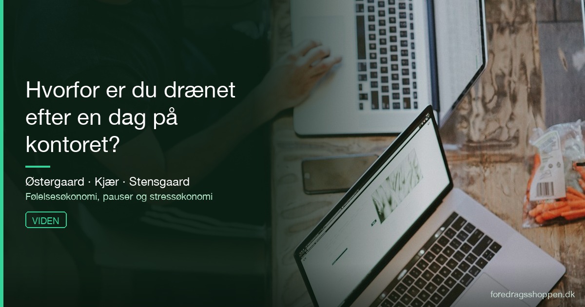 Hvorfor er du drænet efter en dag på kontoret?