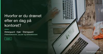 Hvorfor er du drænet efter en dag på kontoret?