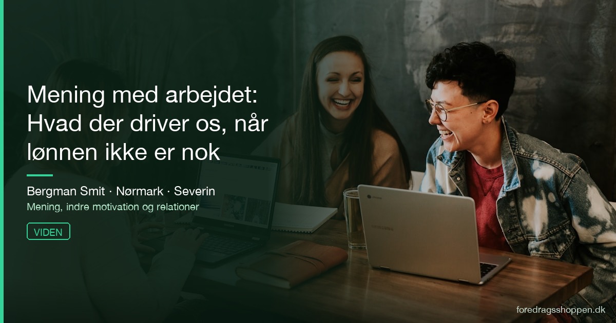 Mening med arbejdet: Hvad der driver os, når lønnen ikke er nok