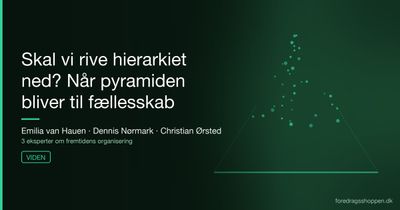Skal vi rive hierarkiet ned? Når pyramiden bliver til fællesskab