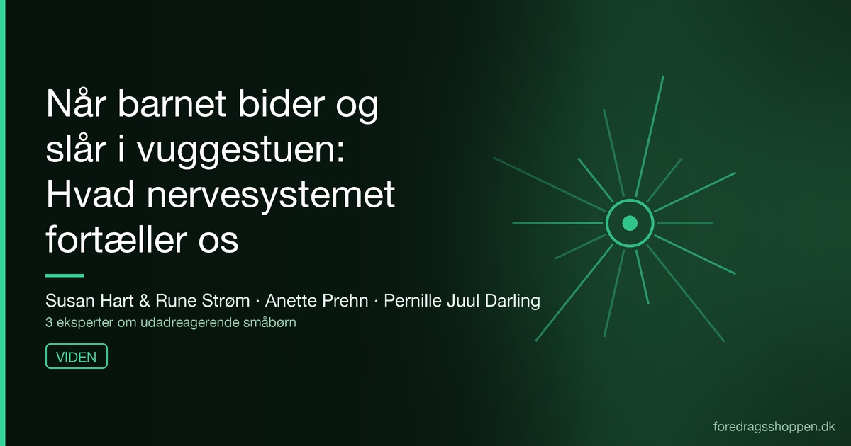 Når barnet bider og slår i vuggestuen: Hvad nervesystemet fortæller os