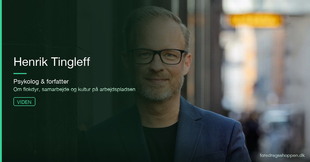 Henrik Tingleff — om flokdyr, samarbejde og kultur