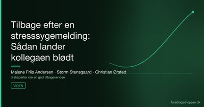 Tilbage efter en stresssygemelding: Sådan lander kollegaen blødt