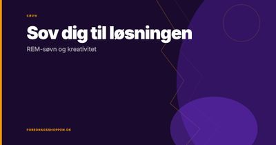 Kom sovende til gode ideer og geniale løsninger