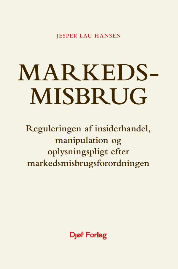 Markedsmisbrug