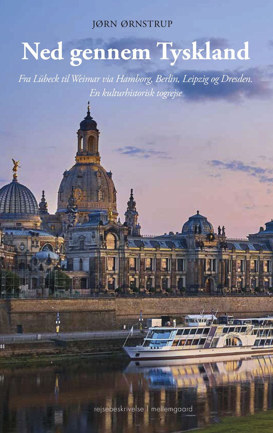 Ned gennem Tyskland med tog