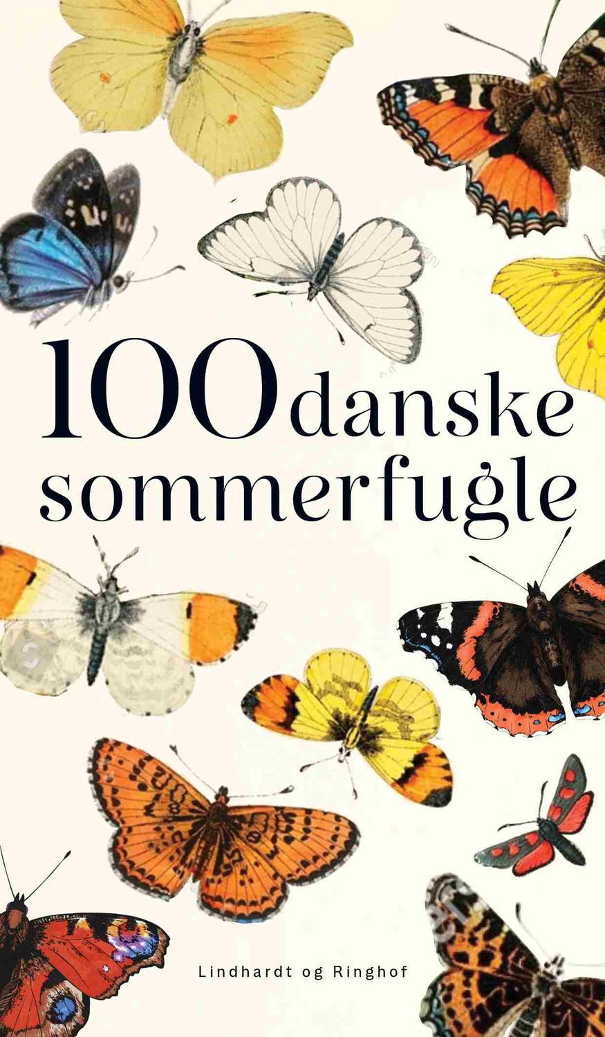 100 danske sommerfugle