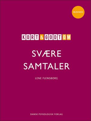 Kort &amp; godt om svære samtaler