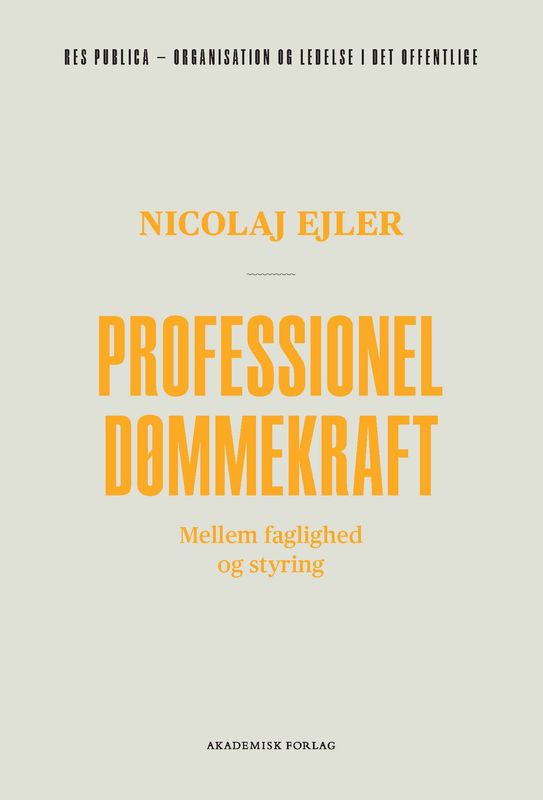 Professionel dømmekraft Professionel dømmekraft