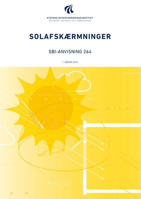 Anvisning 264: Solafskærmninger