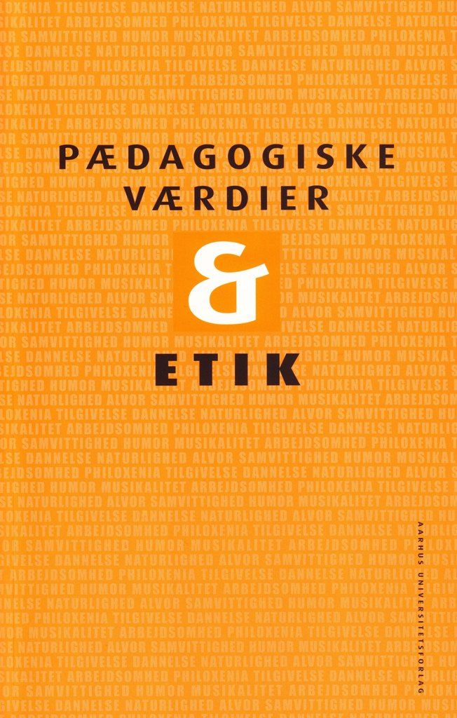 Pædagogiske værdier og etik