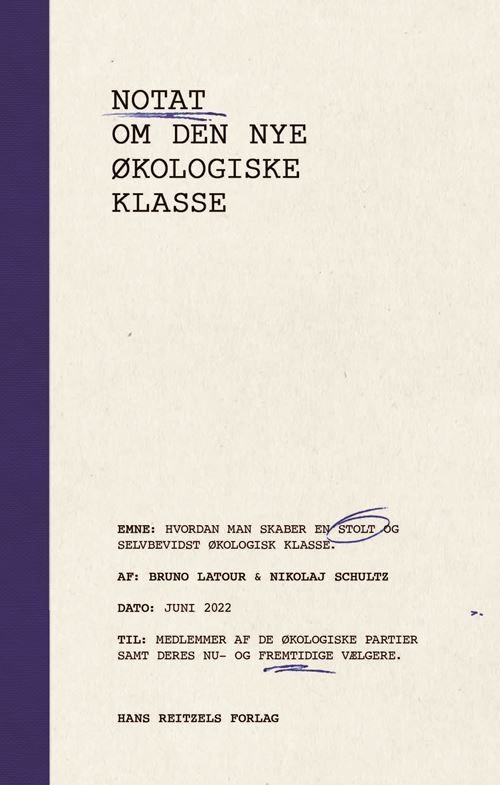 Notat om den nye økologiske klasse