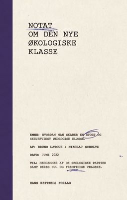 Notat om den nye økologiske klasse